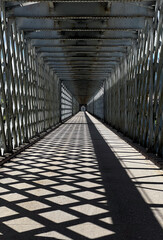 Ponte Rodo-Ferrovi&aacute;ria de Valen&ccedil;a, border between Portugal and spain, near Tui