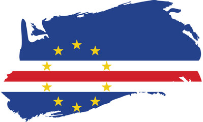 Cape Verde National Flag – Official Symbol with Blue Field, Ten Stars, and Circular Stripe Design

