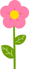 Obraz premium Cute Flower Illustration