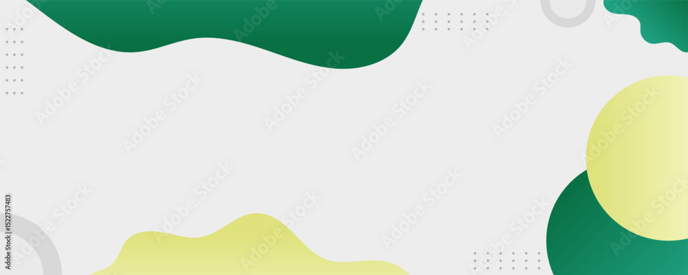 Poster green gradient background with soft light and smooth texture