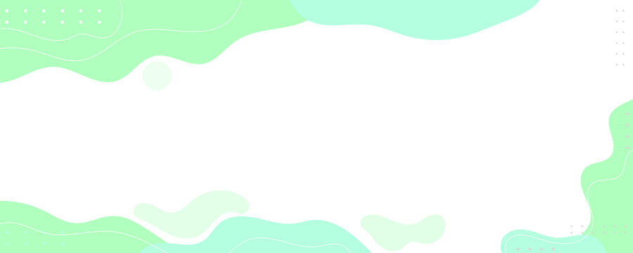 benner background grenn abstract cool. With pattern wave water which color grenn and light blue.