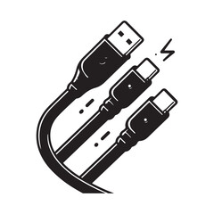 vector illustration of an electric guitar