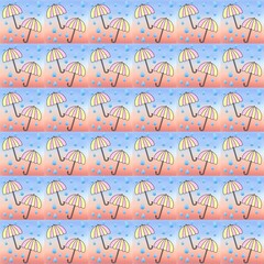 Rainy season background