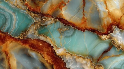 Vivid carnelian stone ceramic design with detailed swirls