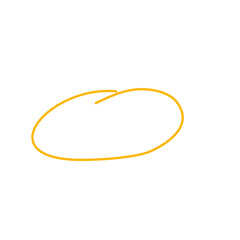 Oval shape doodle
