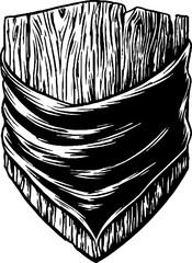 Engraved shield and banner design for historical themed projects