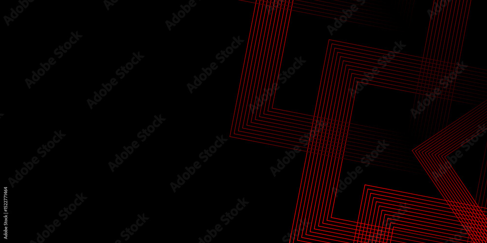 Poster luxury wavy line abstract background with colorful element. futuristic technology concept. glowing r