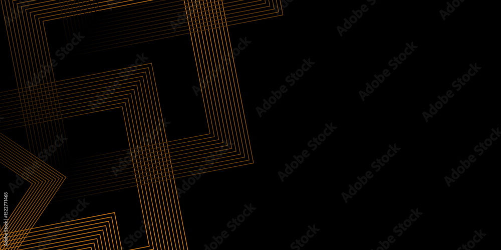 Poster luxury wavy line abstract background with colorful element. futuristic technology concept. glowing r