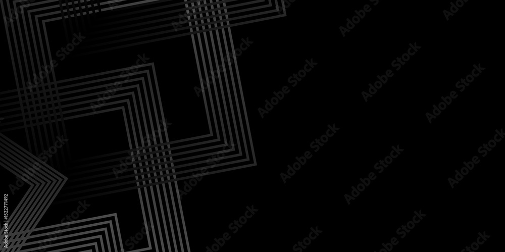 Poster luxury wavy line abstract background with colorful element. futuristic technology concept. glowing r