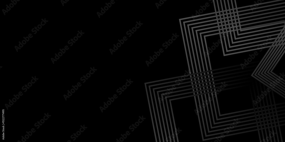 Poster luxury wavy line abstract background with colorful element. futuristic technology concept. glowing r