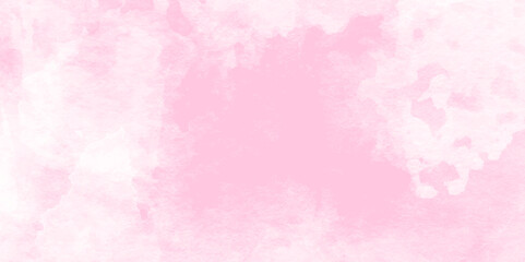 Light pink background with hand paint watercolor alpha grunge texture. pink watercolor marble grunge. soft pink watercolor texture with brush painted watercolor stains. hand drawn vector texture.