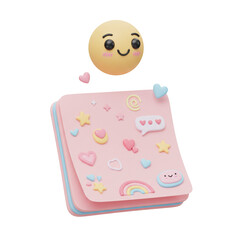 3d Kawaii Creative Note Book Ideas to Enhance your Learning Journey