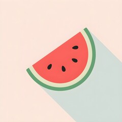 Half Watermelon Slice as a Cultural Symbol of Resistance