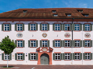 Rathaus am Schrannenplatz, Erding, Bayern, Deutschland, Europa