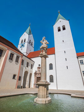 Dom zu Freising St. Maria und St. Korbinian, Freising, Bayern, Deutschland, Europa