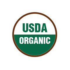 USDA LOGO VECTOR ICON GREEN
