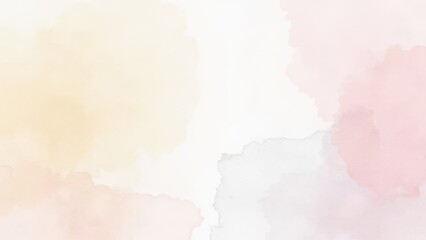 Abstract watercolor background in pastel tones, ideal for invitations, cards, and web design