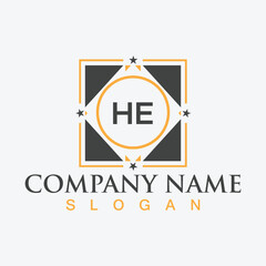 Abstract company logo design template