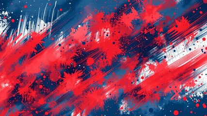 Abstract Veterans Day Background - Pixel Art Effect