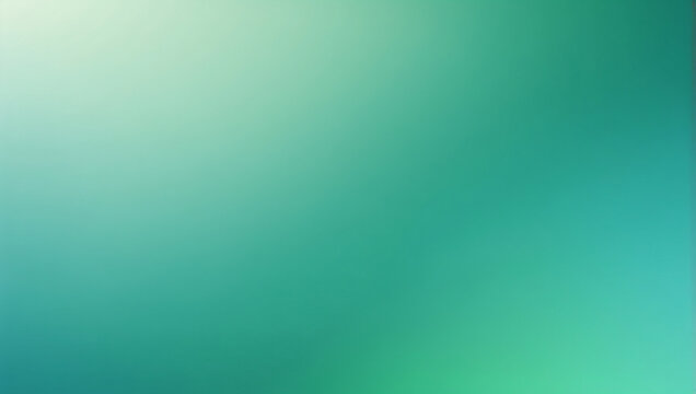 Emerald to mint green gradient background