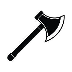 Axe Icon Outline Vector Illustration
