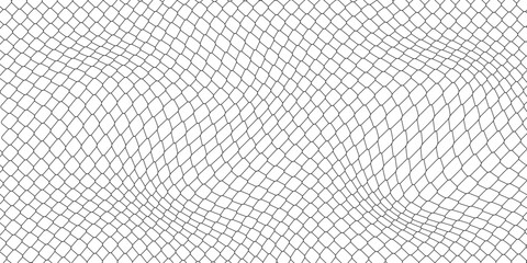 Mesh texture for fishing nets. Seamless pattern for sportswear or soccer goal, volleyball net, basketball hoop, hockey, athletics. Abstract net background for sports vector illustration