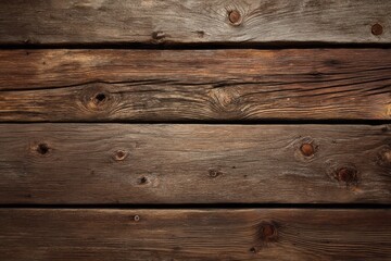 Obraz premium Rustic Brown Wooden Planks Texture Background Natural Dark Wood Grain Weathered Timber Surface Old Wooden Panel Detailed Brown Wood Background Image Perfect for Design Projects High Resolution Wooden 