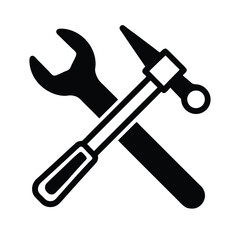 Tools Icon Outline Vector Illustration