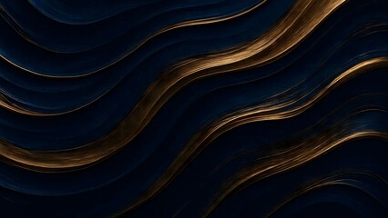 Metallic Flow Abstract Background
