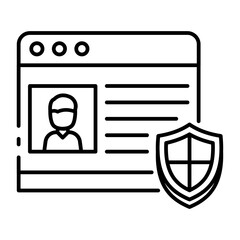 This PrivacyPurpose icon is suitable for Network Security, Digital Security, etc