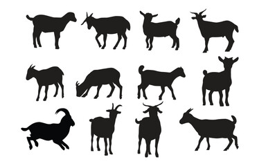 farm animals collection vector