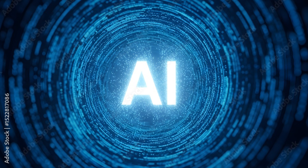 Poster exploring the universe of artificial intelligence a visual journey into ai
