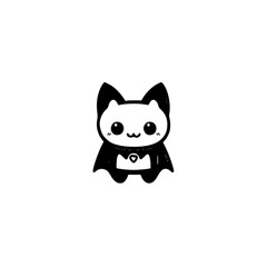 Obraz premium Modern Bat Icon Vector Illustration