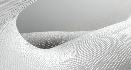 Dynamic curves in motion showcasing futuristic design with carbon fiber texture against a minimalist grey backdrop