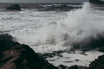 Wanderlust explorer discovering icelandic natural wonders