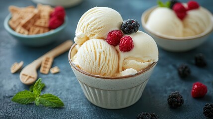 vanilla ice cream cup, vanilla ice cream, vanilla ice cream