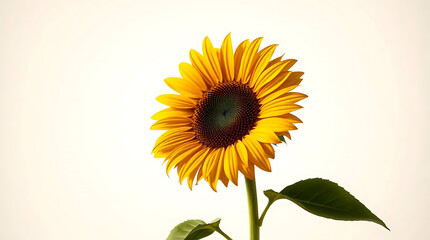 Fototapeta premium Sunflower isolated on white background – PNG