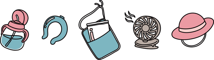 赤ちゃんの暑さ対策グッズ