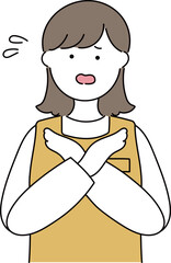 保育士さん・幼稚園の先生「ダメです」