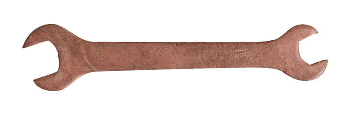Copper-coated wrenches. Used in industry where spark resistance is critical. Minimizing the risk of igniting flammable gases, vapors, dust, or liquids.