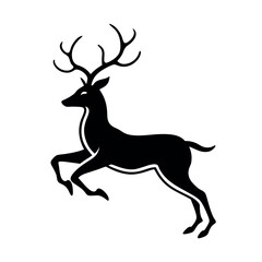 deer silhouette vector
