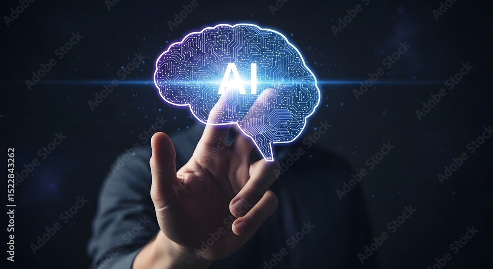 Poster artificial intelligence exploring the future of human-computer interaction