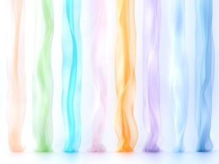 Fototapeta premium Pastel Color Stripes Background Abstract Texture