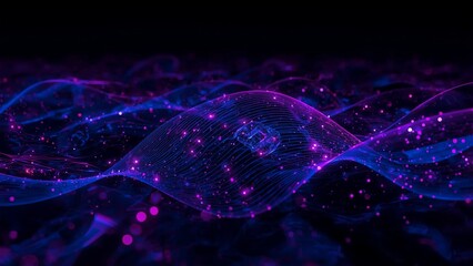 Purple Wave Glow