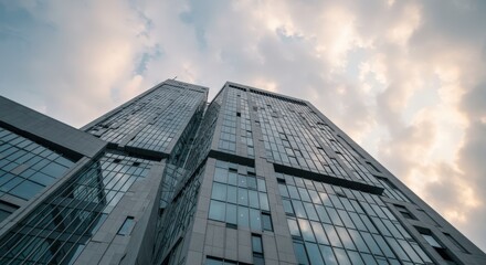 Fototapeta premium Modern Skyscraper View