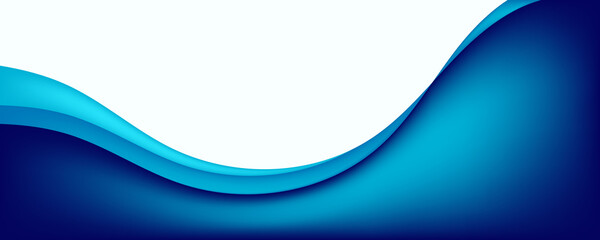 abstract blue wave background