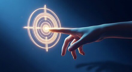 Achieving Precision A Conceptual Image of Focused Targeting and Accurate Aim