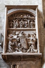 Commemorative bas-relief