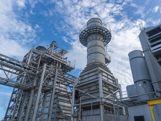 Equipment in water treatment plant in chemical industry to purify water for Steam generator, power...