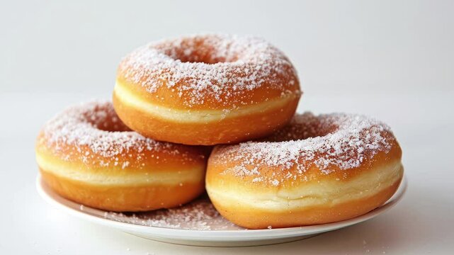 Donuts with cinnamon sugar, warm and comforting
